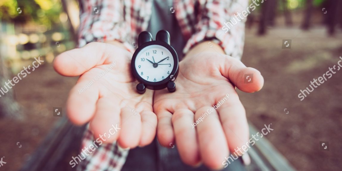 Stock Photo Alarm Clock Indicates The Moment Of Commitment To Your Future Plans 1520737313