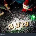 Stock Photo Welcome New Year With Christmas Decoration And Snow 1238309731